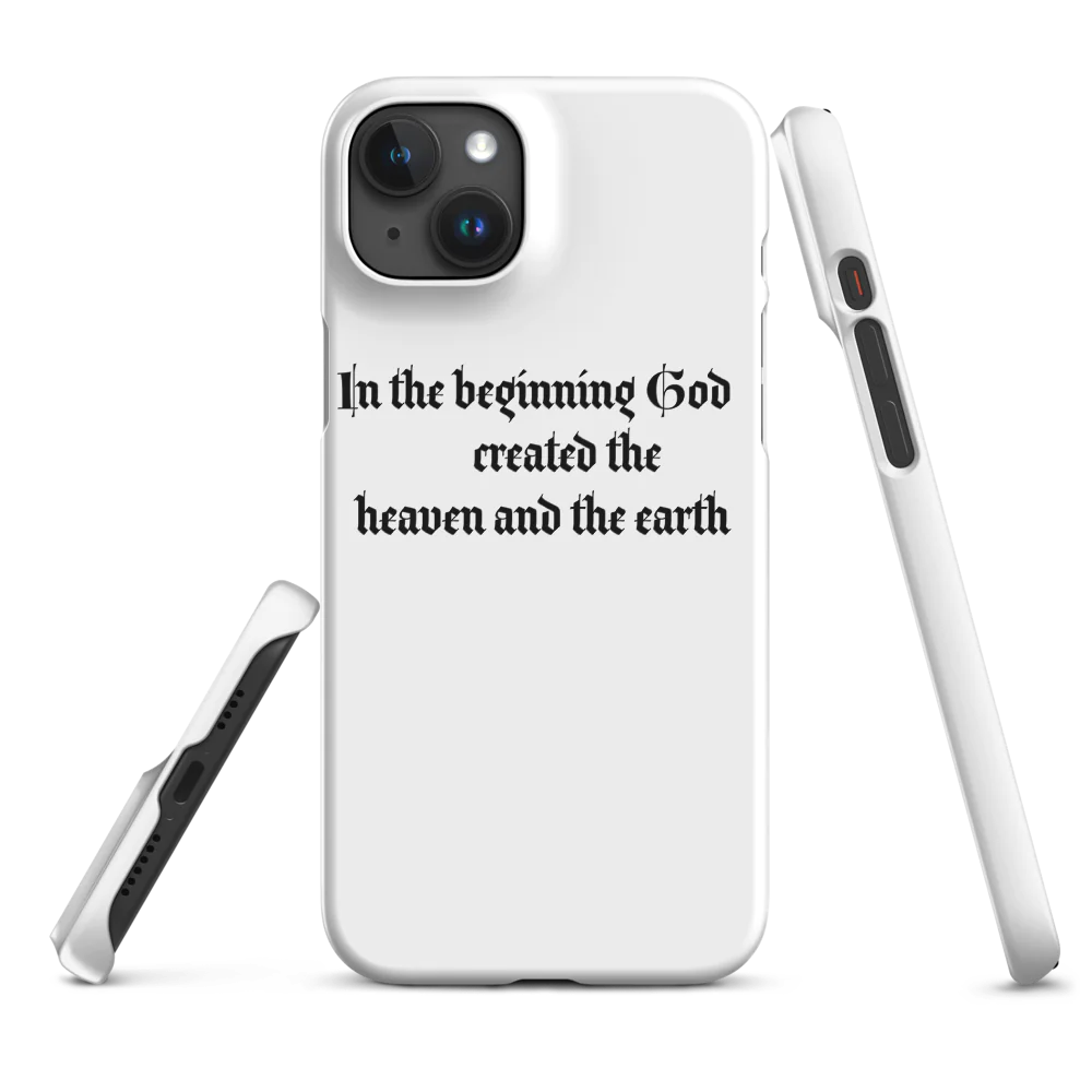 iPhone Case Genesis 1