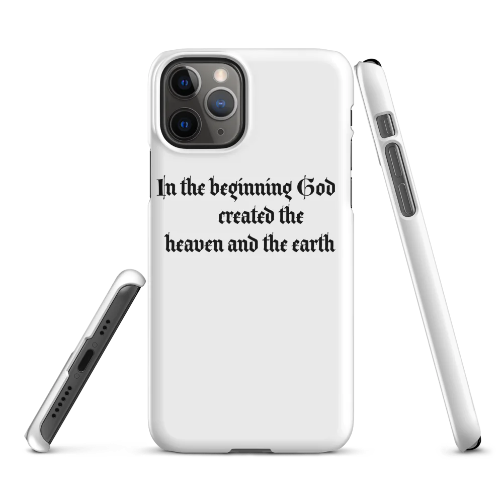 iPhone Case Genesis 1