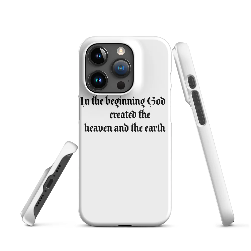 iPhone Case Genesis 1