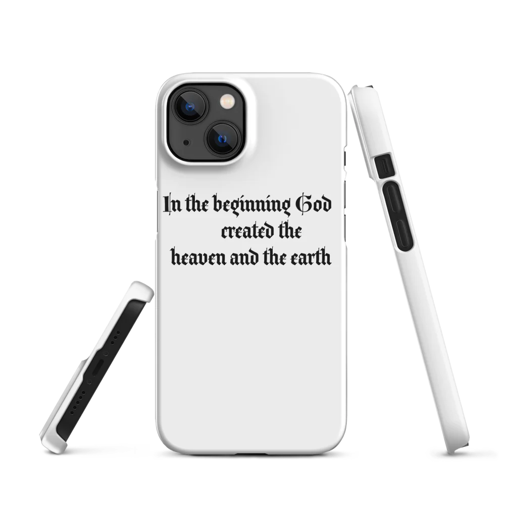 iPhone Case Genesis 1