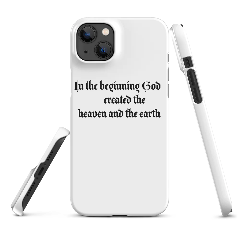 iPhone Case Genesis 1