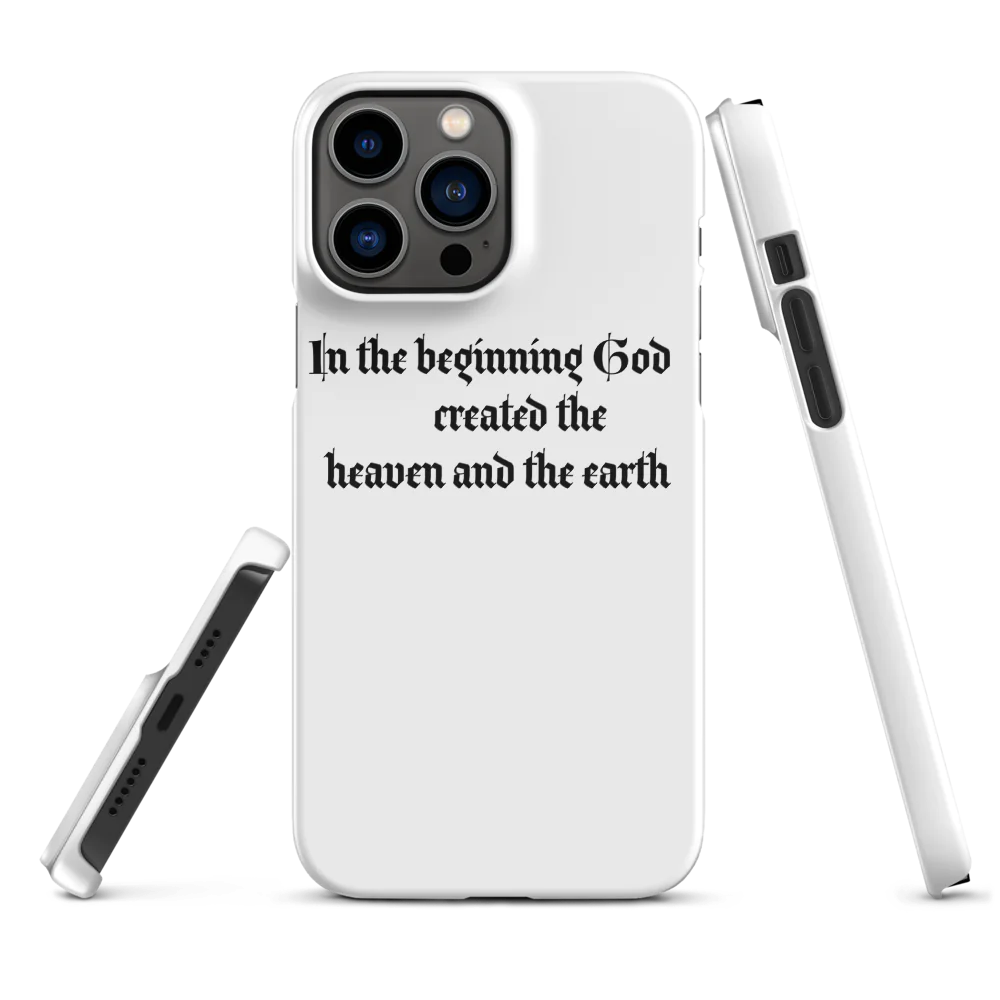 iPhone Case Genesis 1